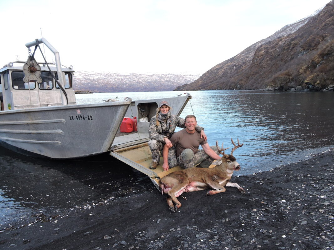 Hunting black tail deer in Sitka, Alaska